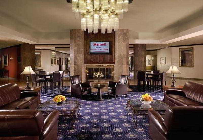 Atlanta Marriott Perimeter Center Hotel Dunwoody Beltér fotó